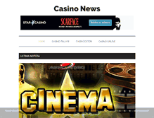 Tablet Screenshot of casinonews.it